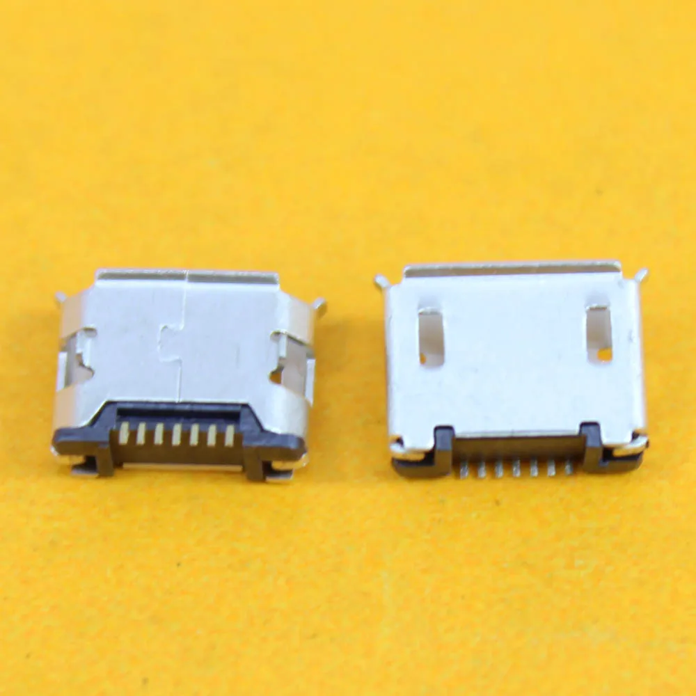 

10pcs 7Pin Micro USB SMD Female connector for Tablet mobile phone Mini USB jack PCB welding socket Charging Data Sync Port