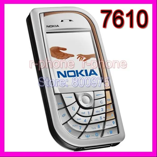 Обновленный оригинальный разлоченный Мобильный телефон Nokia 7610 и рекламный товар!