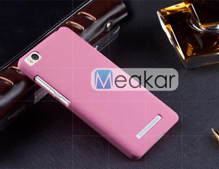 Матовая Пластик Coque 5.0For крепление для спортивной камеры Xiao mi 4C чехол для спортивной камеры Xiao mi 4C mi 4I mi 4C 4I телефона чехол-лента на заднюю панель