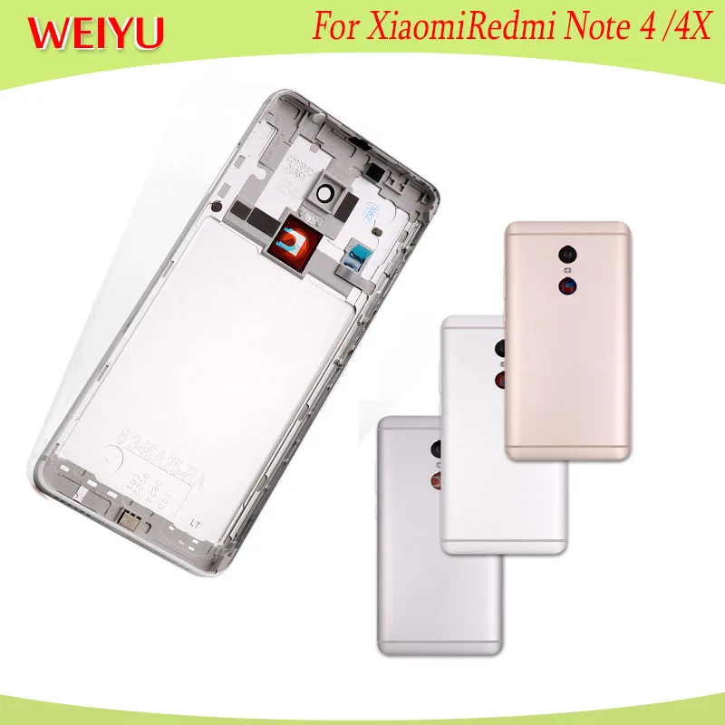 Чехол для аккумулятора WEIYU Xiaomi Redmi Note 4X 5 дюйма с излучающей пленкой сменный
