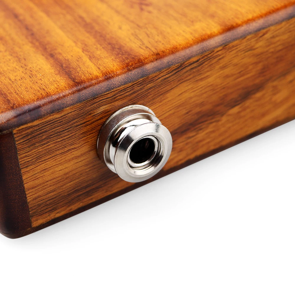 Новинка 17 клавиш EQ Kalimba Mbira Calimba твердая стяжка под большой палец из акации динамик