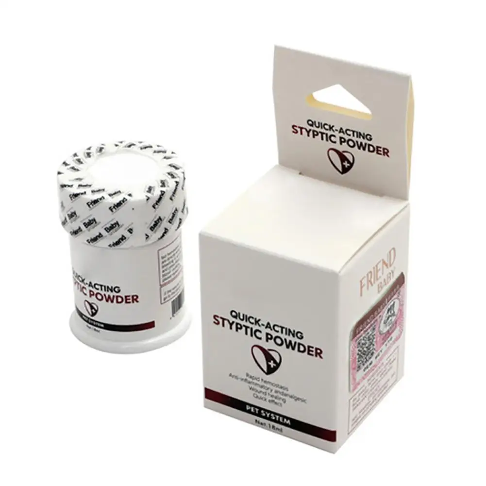 18 мл стиптический порошок для собак кошек Уход за ногтями остановки кровотечения