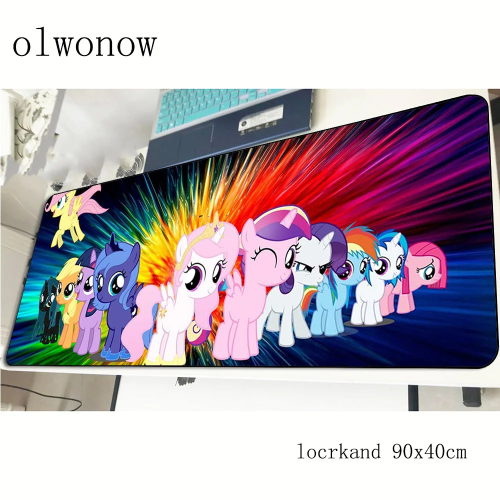 Милый коврик для мыши my little pony 900x400x2 мм игровые коврики лучшие