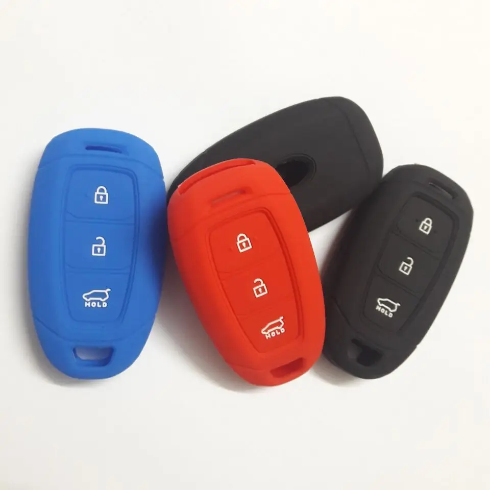 Новый силиконовый чехол Защита для ключа дистанционного управления с 3 кнопками