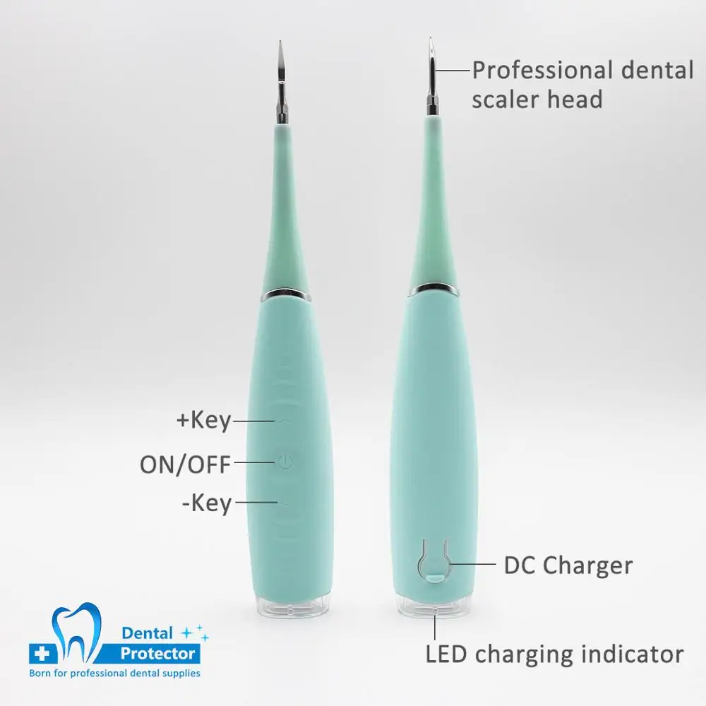 Портативный Электрический звуковой инструмент для удаления зубного камня от