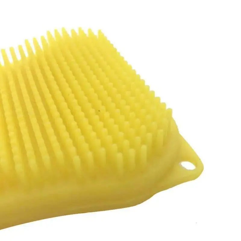 3 в 1 силиконовая щётка скребок для мытья посуды|Чистящие щетки| |