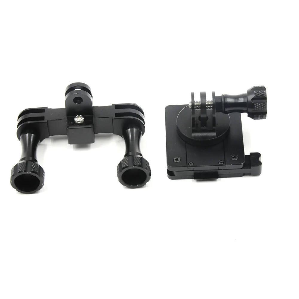 Алюминиевый кронштейн CNC + многофункциональный адаптер винты для шлема Gopro7 6 5 3 4