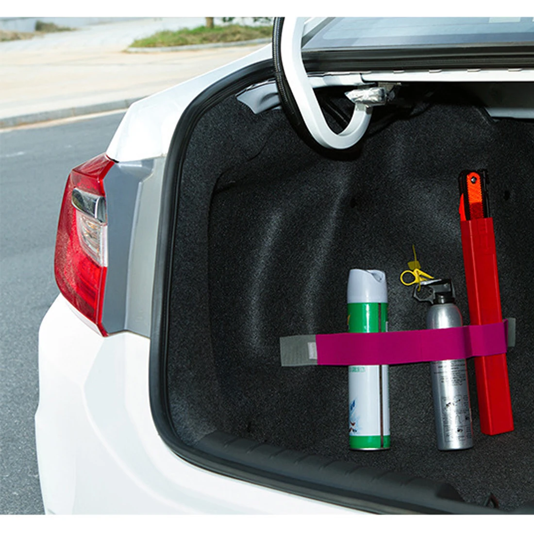 

Hot Sale Auto Interior Accessories Car Trunk Organizer Elastic Car-styling Color Strap Fixed Sundry Stowing Tidying Dewtreetal