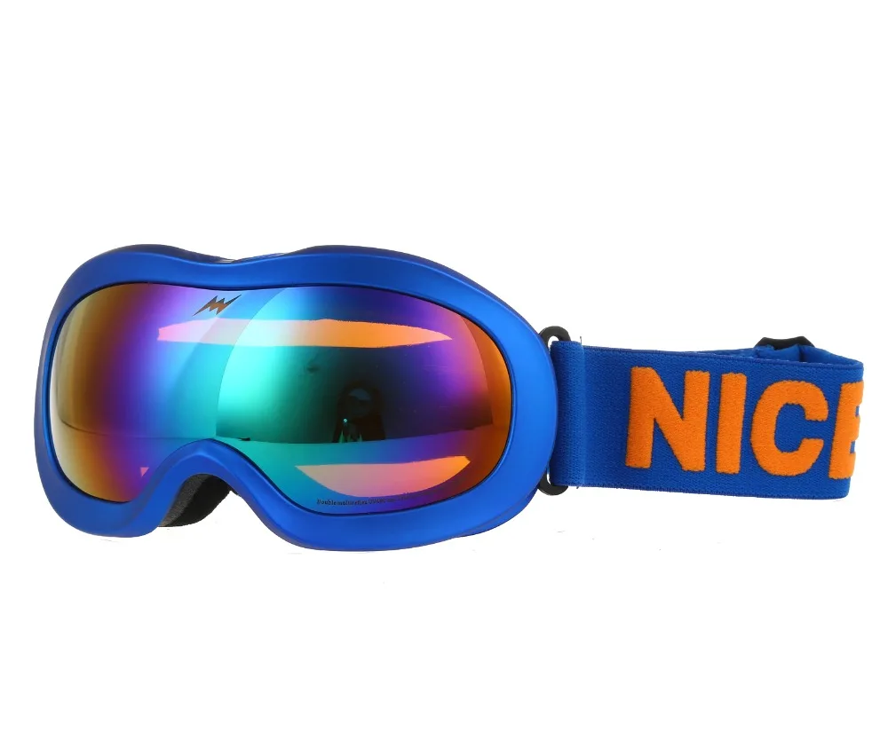 Брендовые лыжные очки для мальчиков и девочек детские катания на сноуборде с
