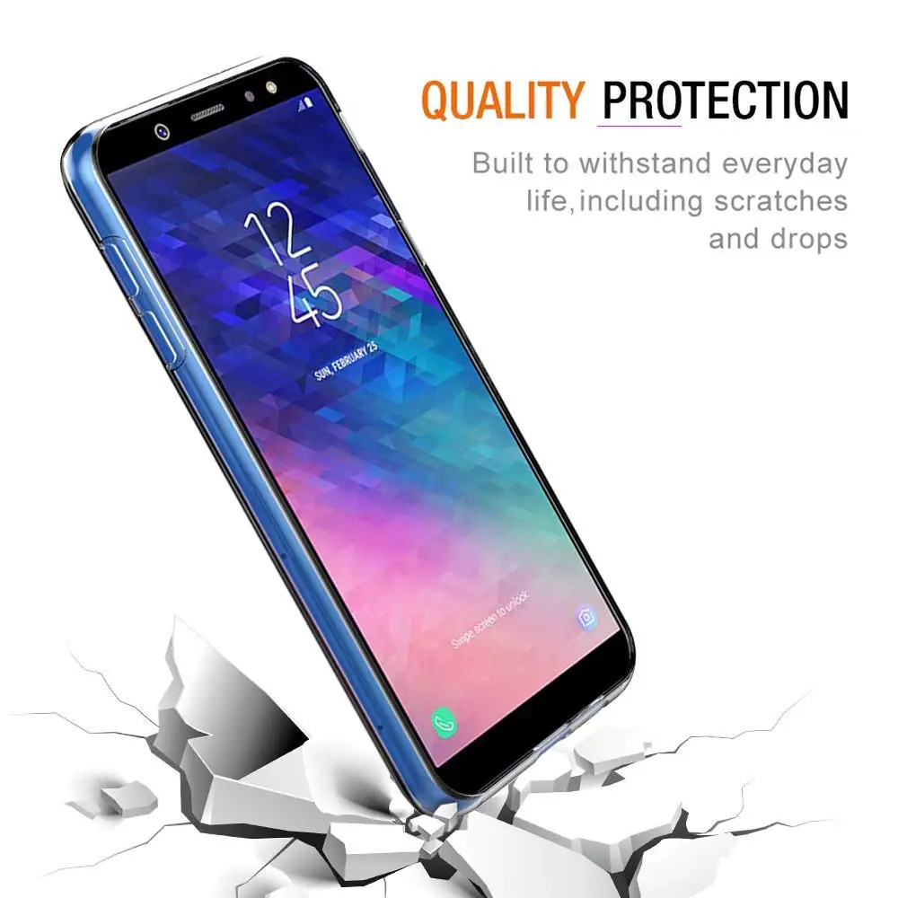 Santa Claus Reindeer Christmas Soft Case Cover For Samsung A6 J4 J6 2018 J3 J5 J7 A5 2017 Plus J2 Prime Ultra Thin Slim Coque |