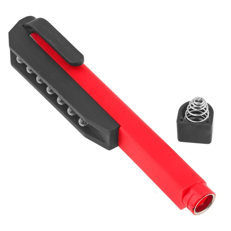 Portable 7 LED Flashlights Mini Inspection Light Battery Powered Lamps Pen Pocket Clip Work Torch Lanterna | Освещение