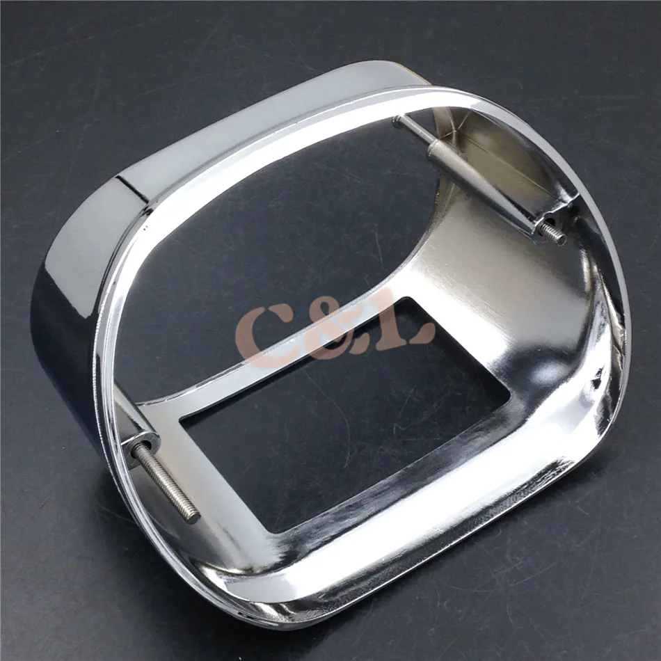 Мотоциклетный хромированный задний фонарь для Harley Touring модели XL Dyna FLSTF FLHRC FLHTC|chrome