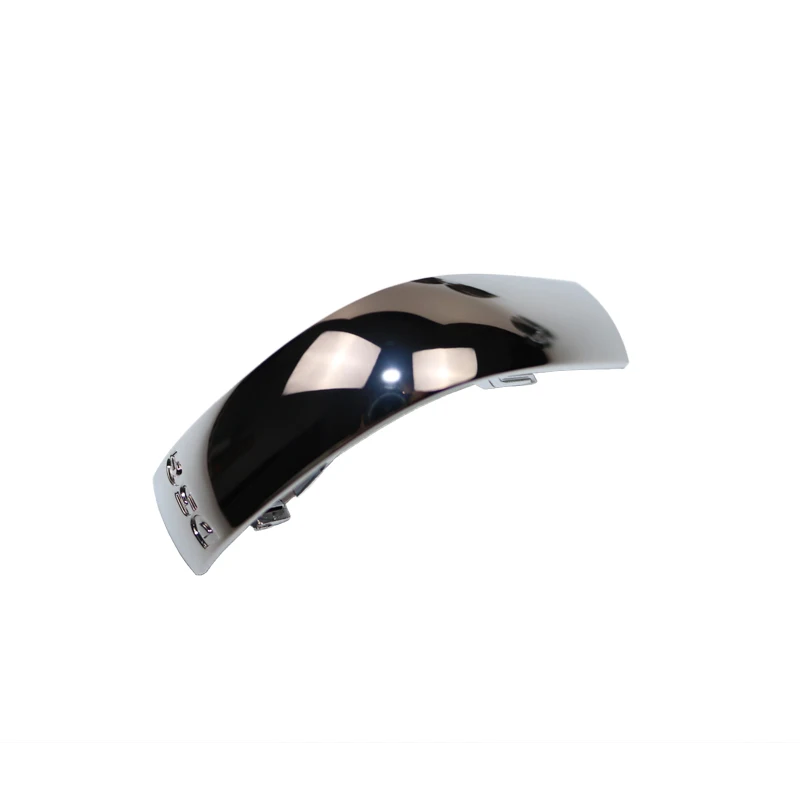 1PCS shiny DSG DAZOO хромированная матовая с кожаным DSG ручка переключения передач боковая крышка DSG Эмблема для V W Golf 6 7 R Passat B7 B8 CC R20 J etta MK6 GLI - Название цвета: 1PCS shiny DSG