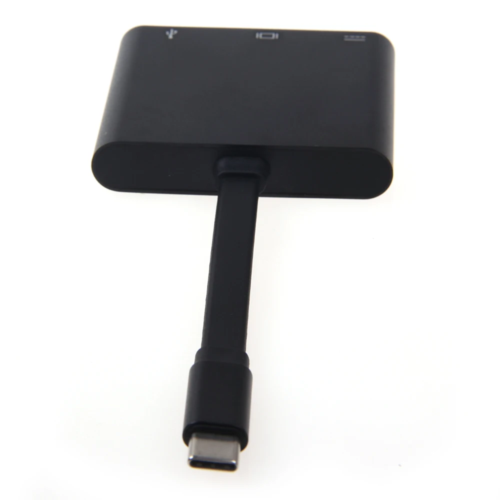 Концентратор Thunderbolt 3 в 1 адаптер USB Type C HDMI 4 k док станция с блоком питания для MacBook