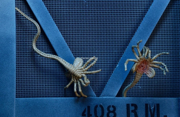 NECA Alien 2 Creature Pack Stasis Chanber светодиодный светильник ПВХ фигурка коллекционная игрушка 18 см