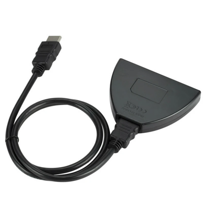 HDMI-совместимый с 3 в 1 выход адаптер автоматическим ручным переключателем