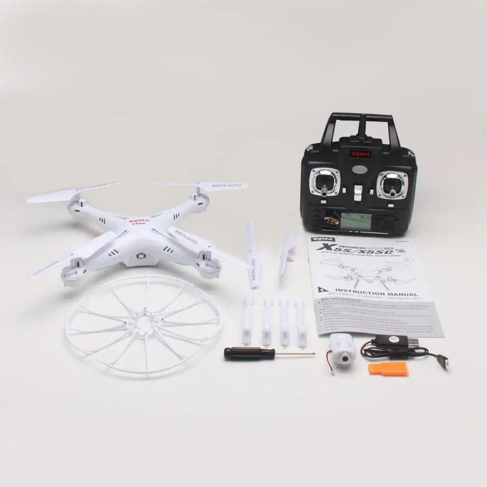 SYMA X5SC Радиоуправляемый квадрокоптер 2 4G Дрон умный самолет с 720P HD камерой