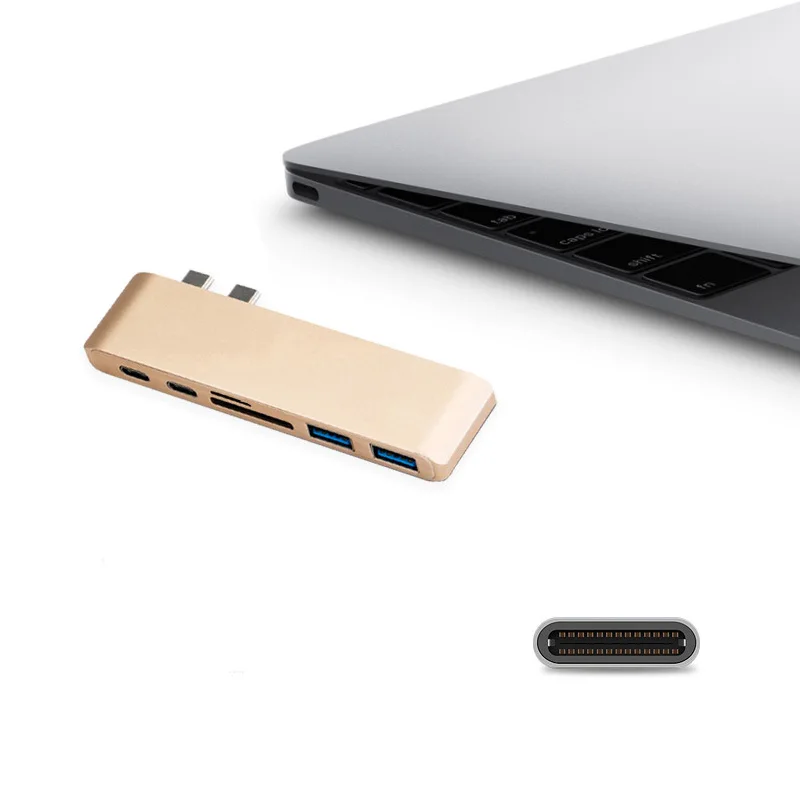HYLINKS Тип usb C концентратор к Card Reader USB Hub 3 0 адаптер комбо с TF SD слот для MacBook Pro 2016 2017
