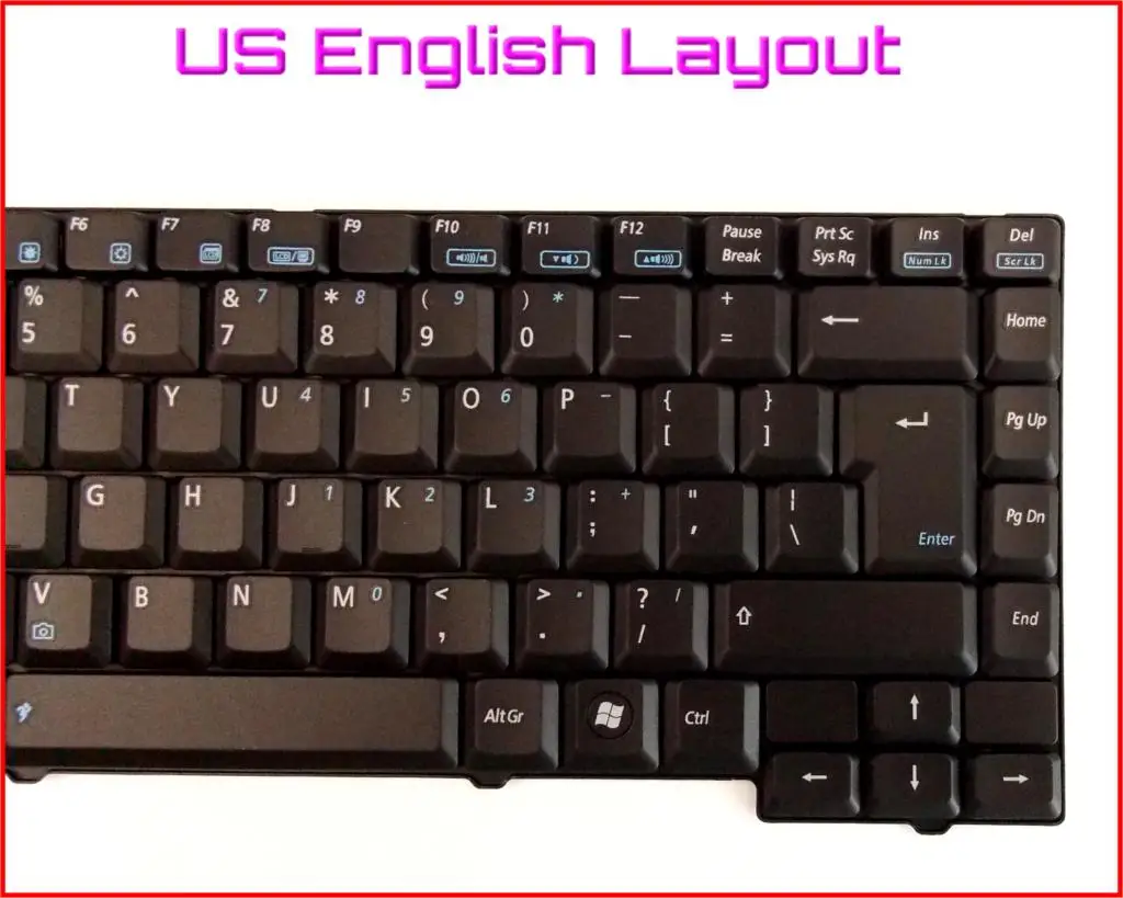 Новая клавиатура для ноутбука ASUS A3E A4 A3Ac A3A A3FC A3V A7 M9 A3H R20 A7V A7D A7F A7G A7J | Компьютеры и