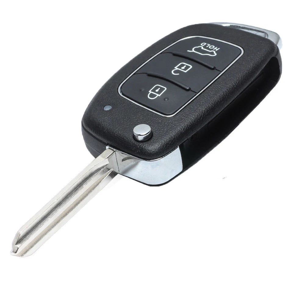 KEYECU для Hyundai Elantra 2014 2015 2016 дистанционный ключ брелок Модель: OKA 865T 433 МГц ID46 чип 3