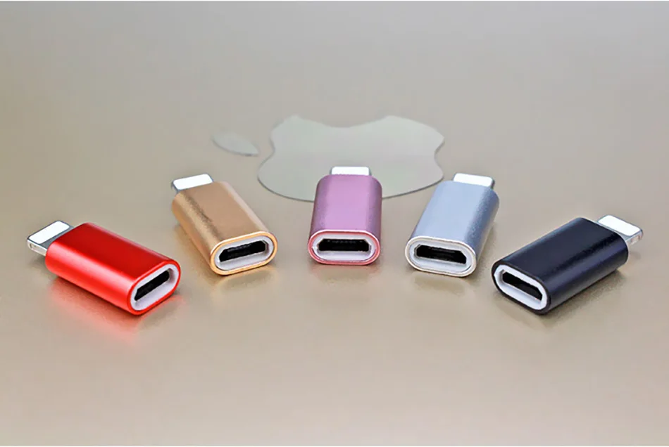 ACCEZZ Micro USB Женский до 8 Pin штекер для Apple адаптер для iphone X XS XR 8 7 6S Plus PC данных зарядки OTG конвертер разъем