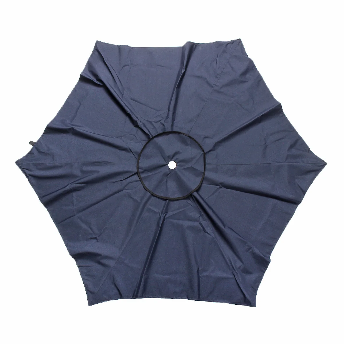 Синий Replacement Fabric Waterproof Canopy Parasol Sun Shelter Cover Parasol Top Garden OutdoorGarden Parasol Canopy Cover - Цвет: Синий
