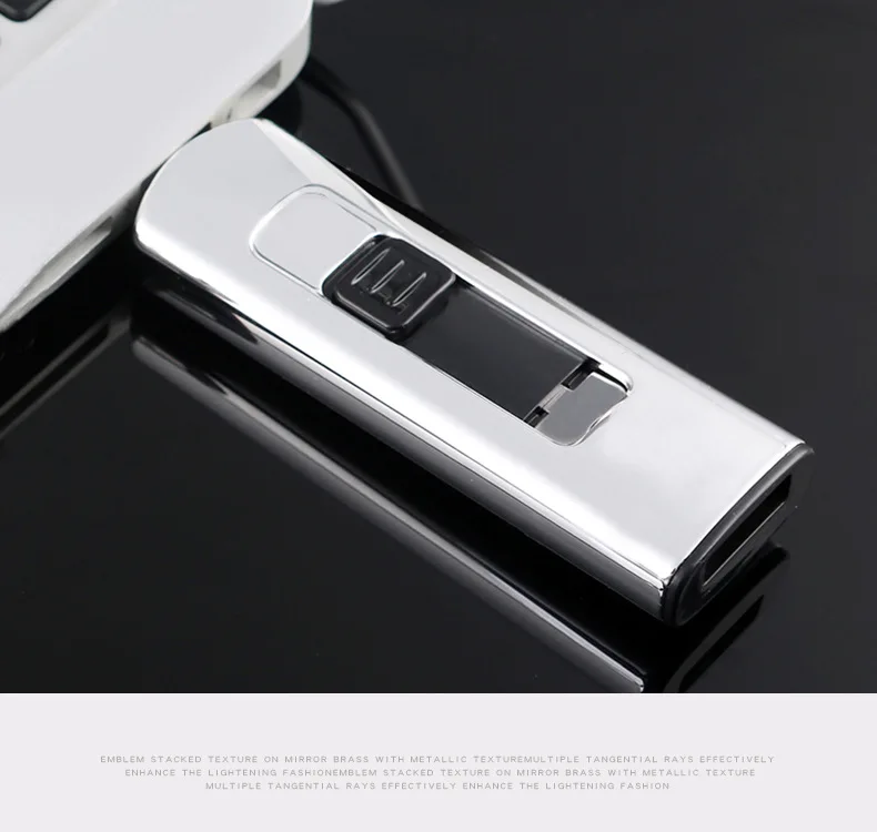 Креативная труба перезаряжаемая USB ветрозащитная беспламенная зарядка электронная прикуриватель бездымный супер зажигалка для мужчин