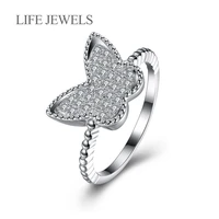 authentic100 925 sterling silver austrian zircon rings charm l women luxury sterling silver valentines day gift jewelry 18117