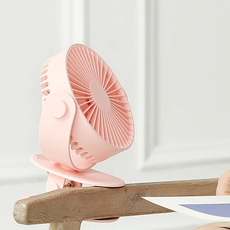 Мини бесшумный режим вентилятор перезаряжаемая Бесшумная 4 лезвия Детские