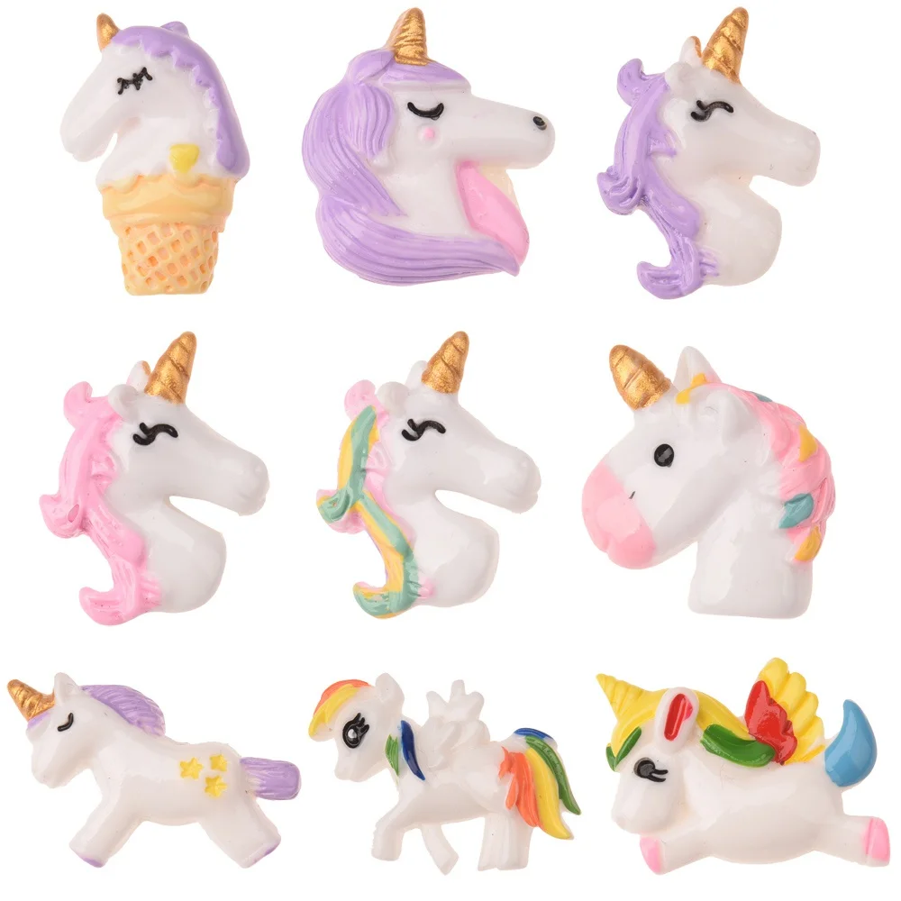 Вечерние аксессуары для волос с единорогом 24 шт.| |