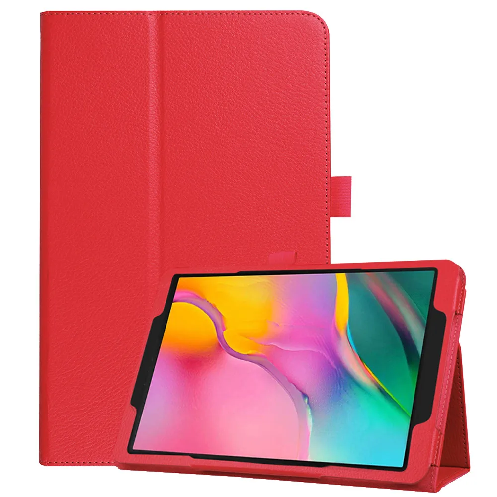 Смарт-чехол для планшета новинка PU + кожаный флип-кейс чехол Samsung Galaxy Tab A 10 1 дюймов