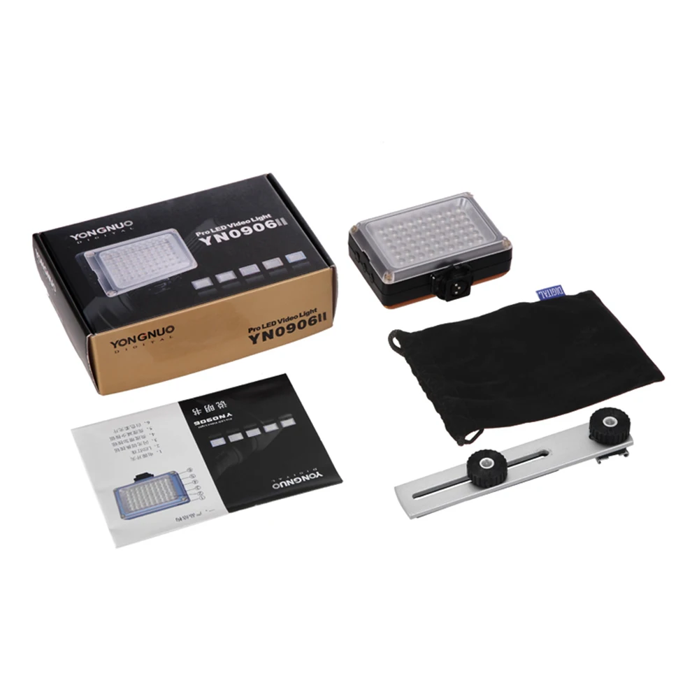 YONGNUO YN 0906 II YN0906 54 LED 5500 K/3200 K светодиодная лампа для освещения видео фотографии