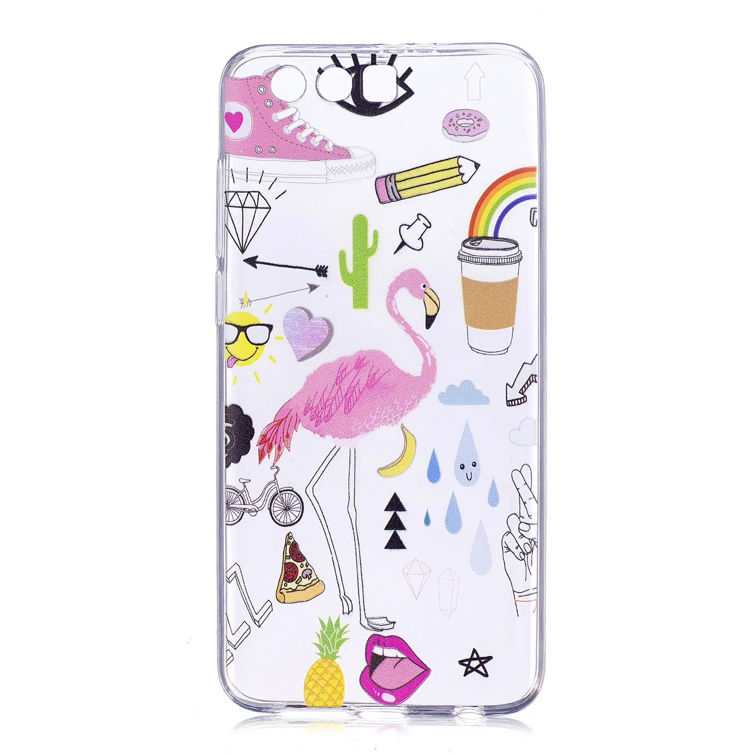 Phonecase для Huawei Honor 9 8X 8C Honor6A 6C 5C защитной оболочки Coque Honor7A 5 45 дюйма 7C чехол мягкий