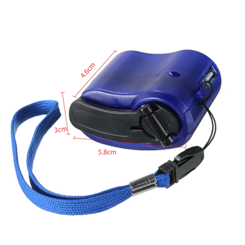 outdoor external portable hand power emergency dynamo hand crank usb charging universal charger camping tool for android phones free global shipping