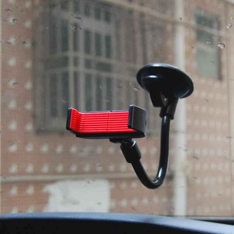 Вращающийся на 360 градусов Автомобильный держатель для телефона лобовое стекло