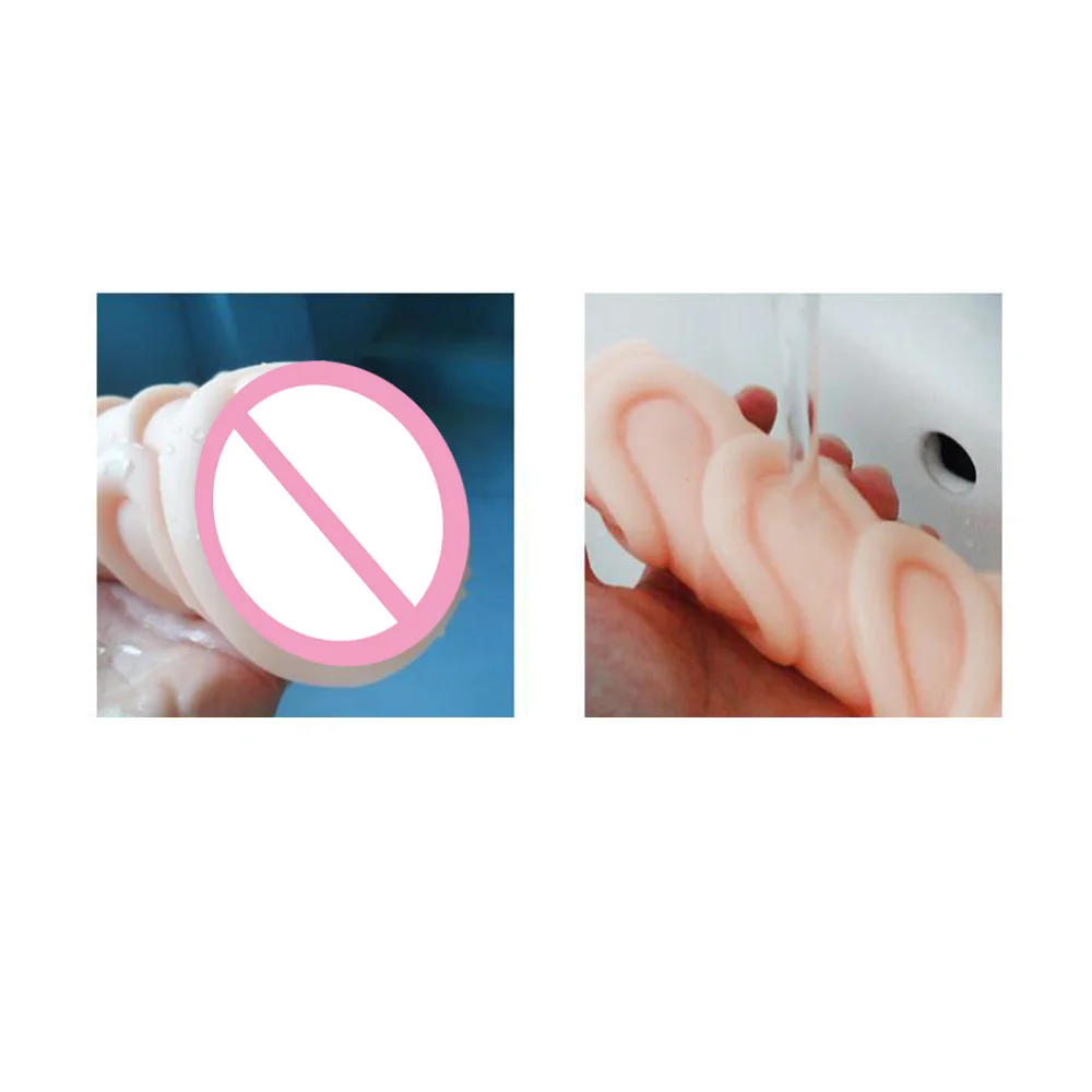 Силиконовый Мужской мастурбатор настоящая Вагина и анус карманная киска