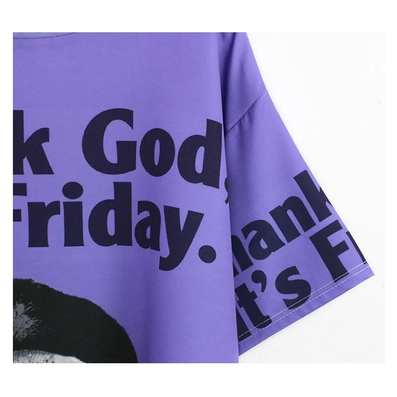 

LORDXX Funny Tshirt women Purple Top Monkeys Tee shirt femme 2018 New Fashion Big size women clothes Long tee shirt femme