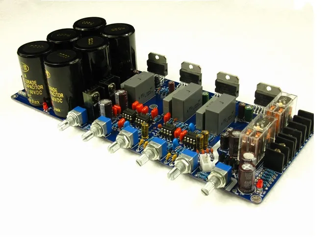 TDA7294 2.1-channel Subwoofer Amplifier Board DIY (Upgraded Version With Protection Circuit) | Электроника