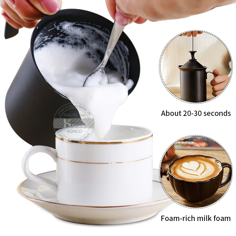 Портативный Пенообразователь для капучино латте пуленепробиваемый и Keto|Кувшины