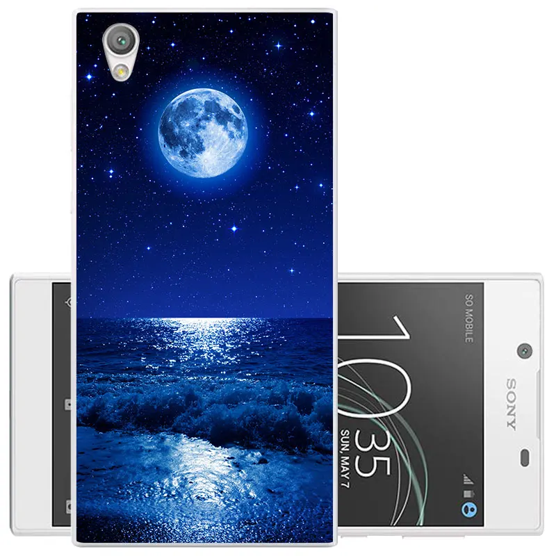 ТПУ для sony Xperia L1 чехол s Прекрасный окрашенный ТПУ Мягкий силиконовый чехол для sony L1 чехол Чехол Funda для sony L1 G3311 G3312 G3313