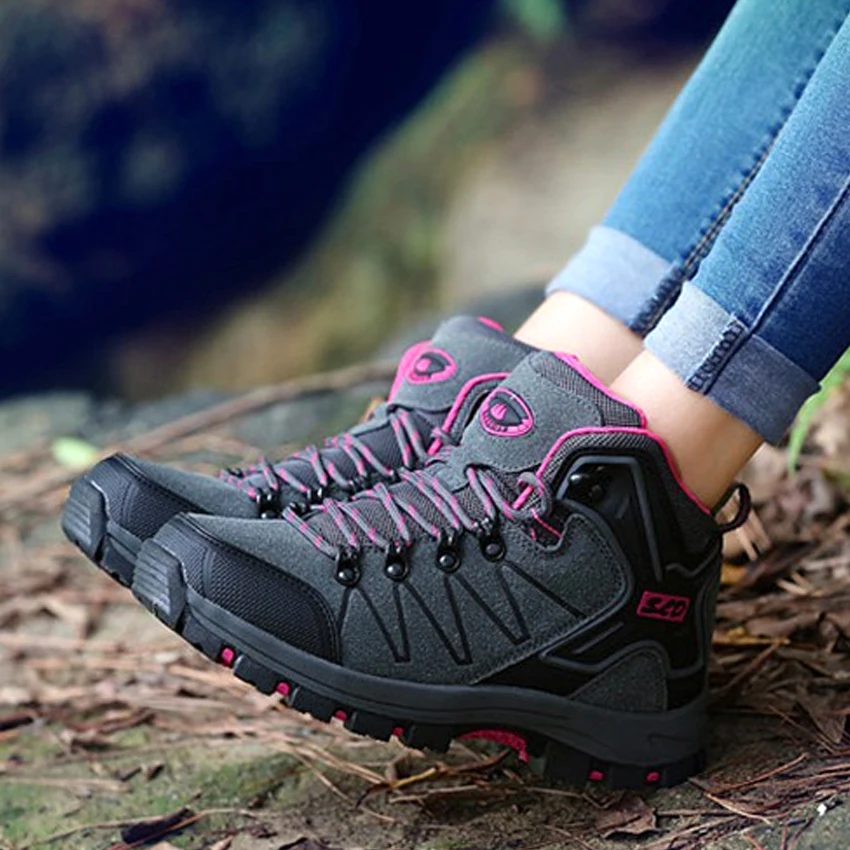 Женские уличные походные ботинки обувь для охоты треккинга скалолазания женская