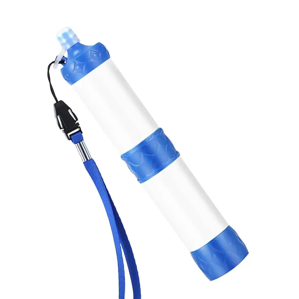 

2019 New Wild Water Purifier Camping Survival Outdoor Supplies Filter Straw Survival Straw Emergency Water Filter Kit