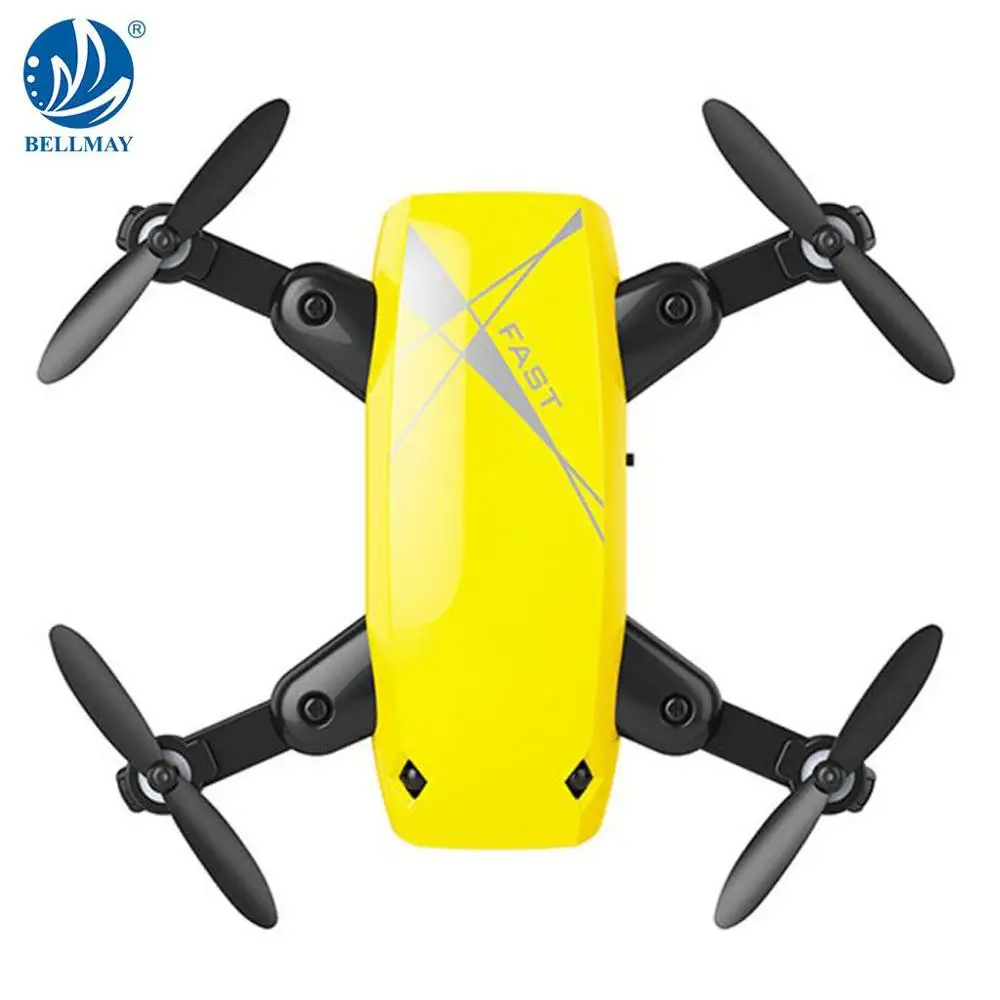 2018 г. Лидер продаж bellmay S9HW мини Drone с камерой S9 без камеры Вертолет складной Дрон