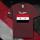 Футболка мужская хлопковая с символикой Сирийской Арабской Республики, 2017