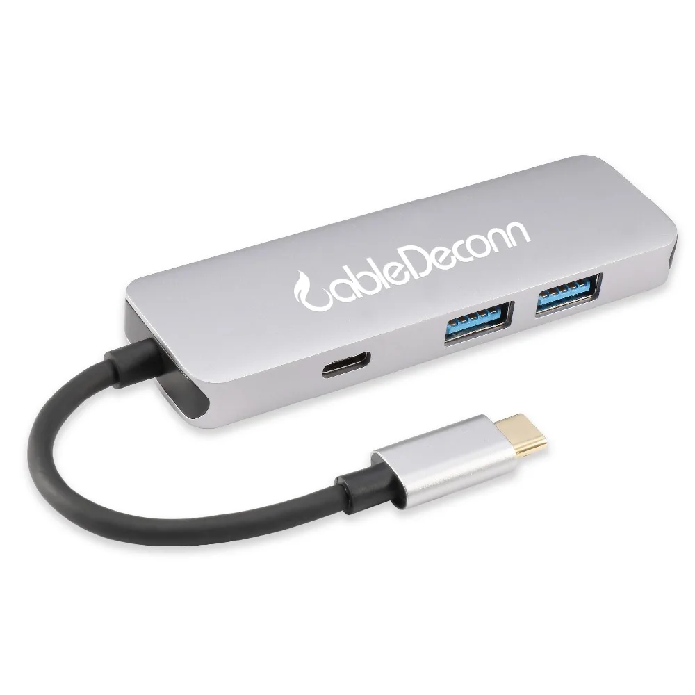 Usb c hdmi usb концентратор thunderbolt 3 многопортовый док-станция type-c к 4k 0 кабель-адаптер