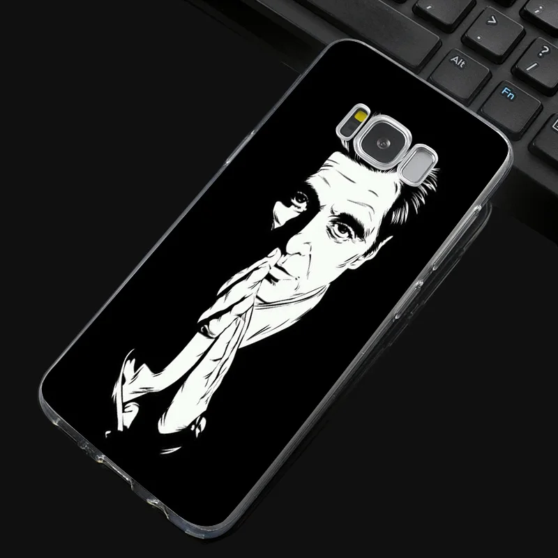 DREAMFOX N038 Godfather Soft TPU Silicone Cover For Samsung Galaxy Note S 3 4 5 6 7 8 9 Edge Plus Grand Prime Case |