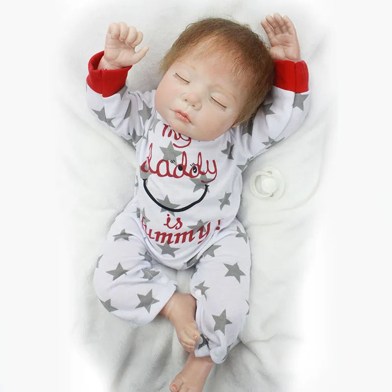 Силиконовые куклы Reborn 22 дюймов Adora Boneca младенца BeBe Brinquedos YOT-5R1 детская игрушка