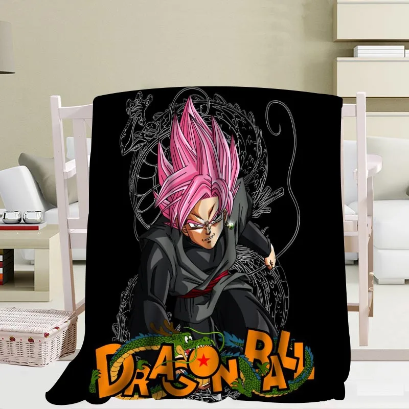 P+ Dragon Ball Z одеяло мягкое DIY диван кровать пледы одеяло для детей и взрослых теплое пользовательское одеяло размер 56x80Inch50X60Inch40X50Inch - Цвет: 16