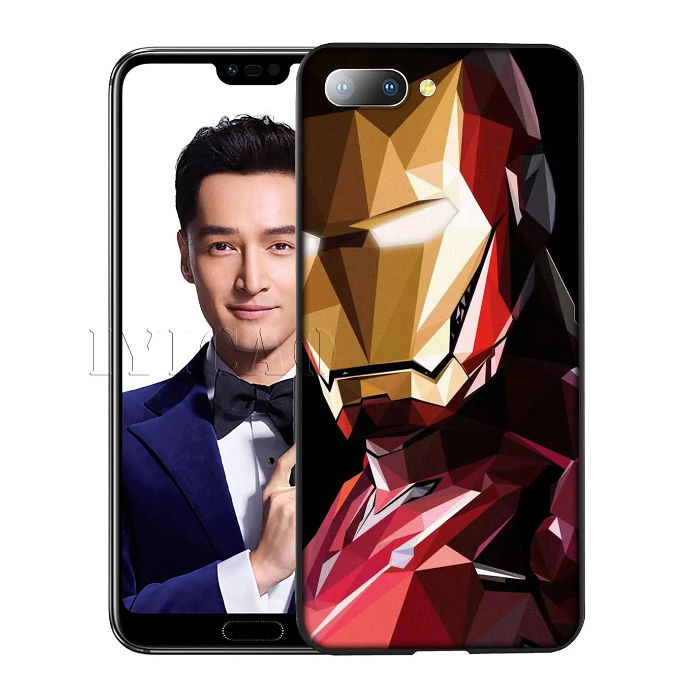 IYICAO Deadpool Iron Man Marvel Avengers Silicone Soft Case for Huawei Y7 Y6 Prime Y9 2018 Honor 8C 8X 8 9 10 Lite 7C 7X 7A Pro |
