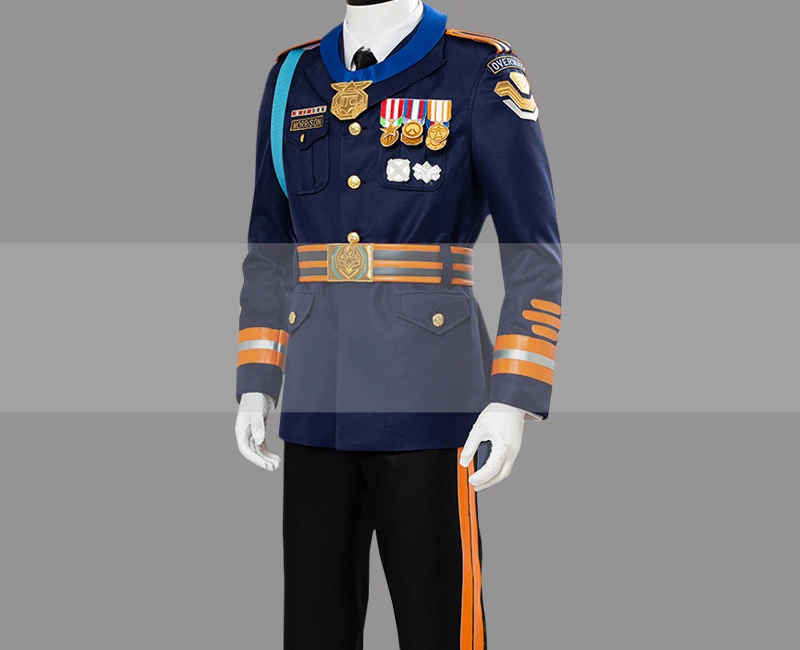 Настраиваемый костюм Overwatch Soldier: 76 Storm Rising Skin формальный для косплея 76|Игровые